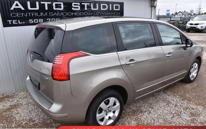 Peugeot 5008 cena 33950 przebieg: 266000, rok produkcji 2014 z Barwice małe 742